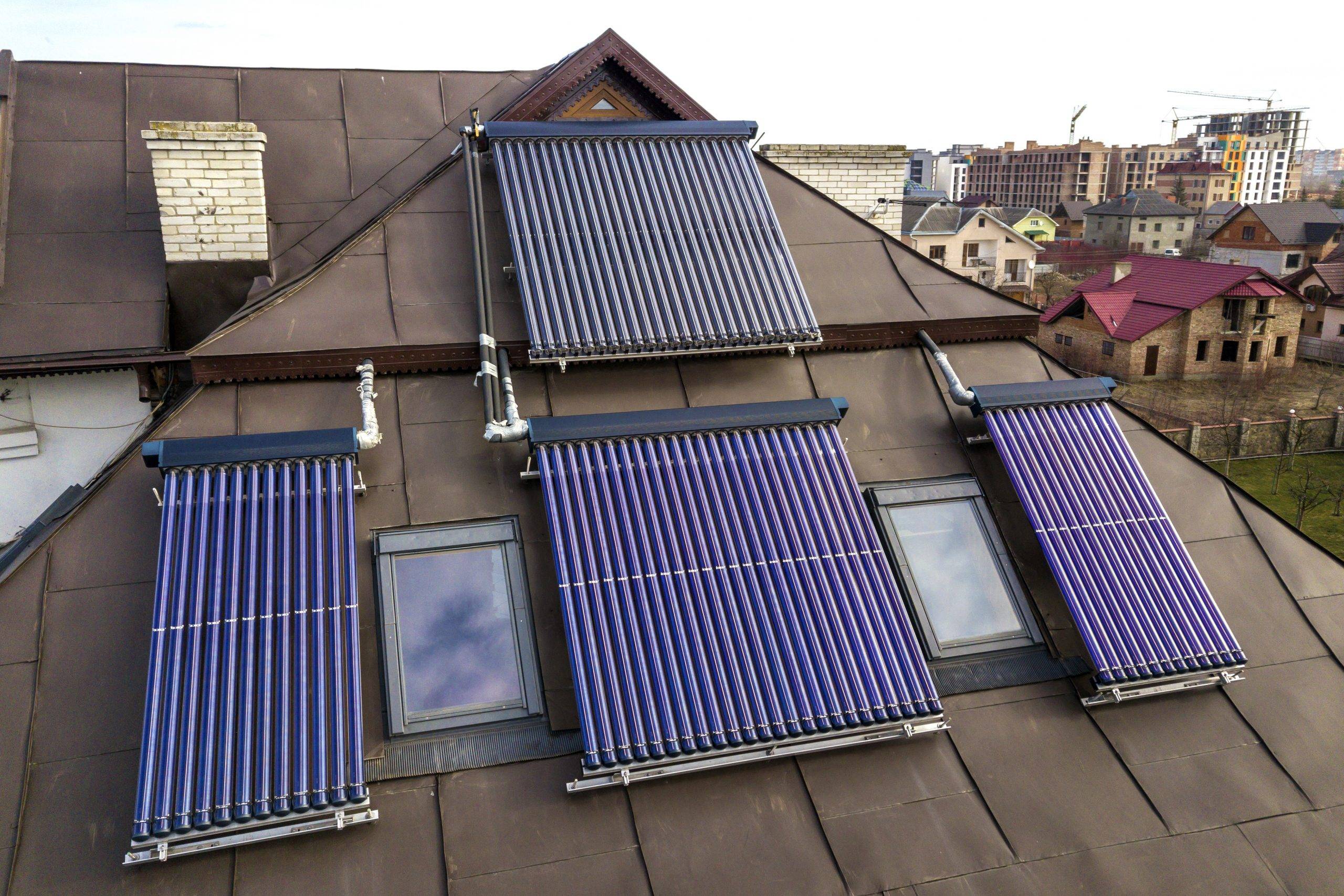Solar water heating - King's Lynn -1 Solar water heating - King's Lynn -1