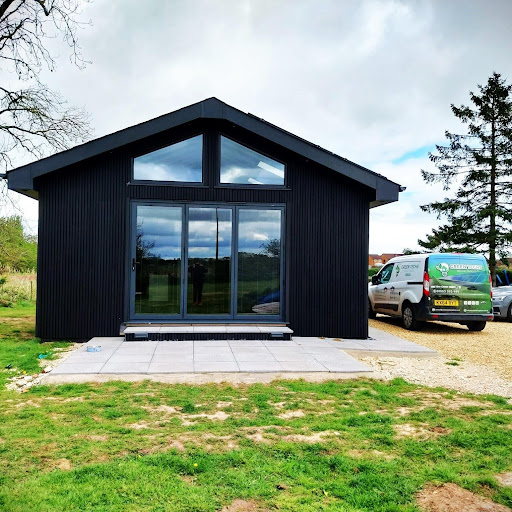Case study - Solar Panel King’s Lynn - 2 Stylish looking annexe, with solar panels and battery system